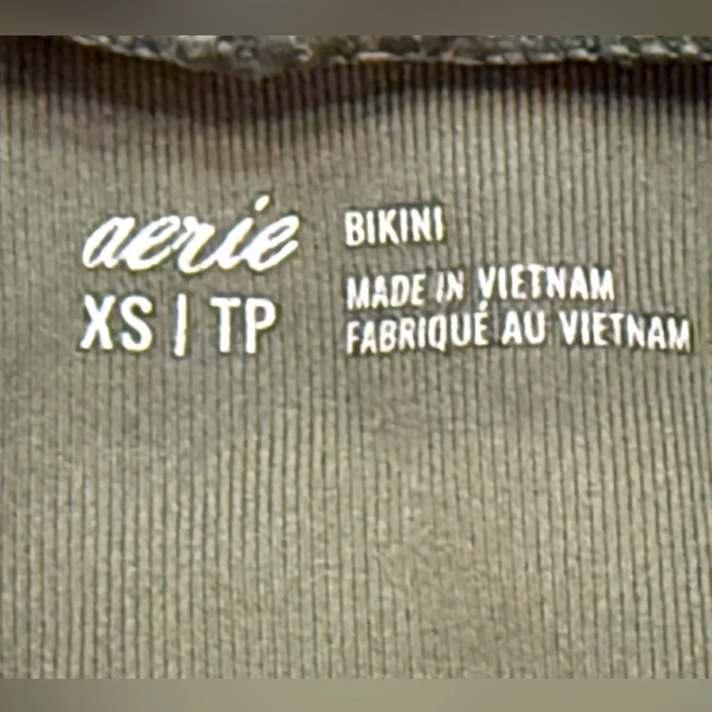 Aerie Khaki Bikini Bottom Size XS‎